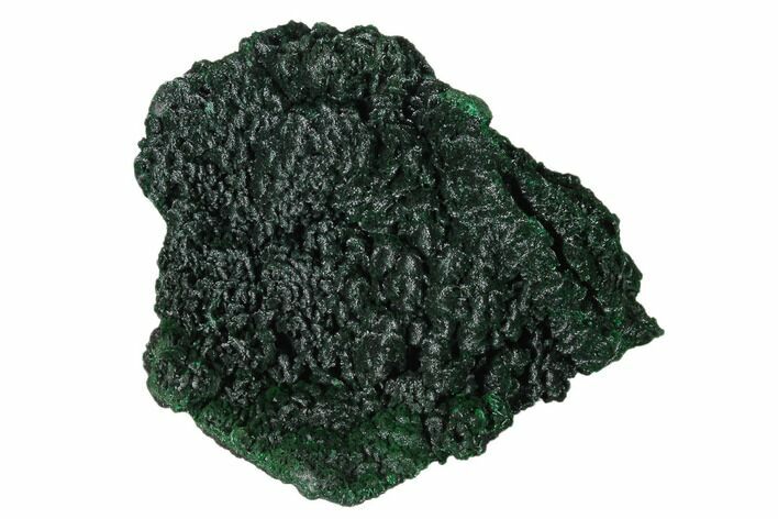 Silky Fibrous Malachite Cluster - Congo #138660